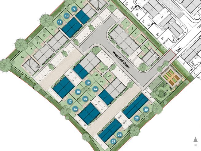 Site plan - artist's impression subject to change